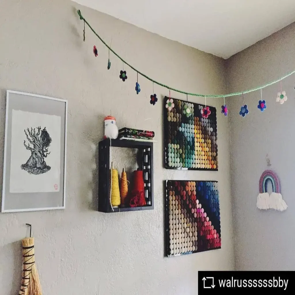 #REPOST @walrussssssbby My little studio is finally feeling workable and I’m so excited 📍I hav