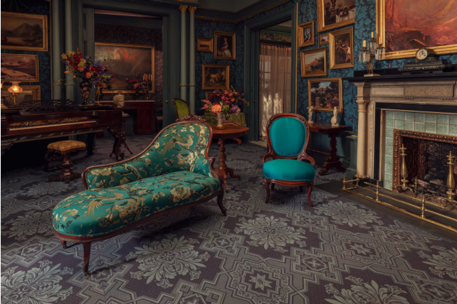 Luxury wool rugs for winter